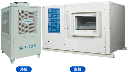 蒸發(fā)冷省電空調(diào)-臥式管道機(jī)組