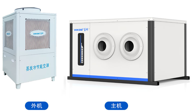 蒸發(fā)冷省電空調(diào)-臥式射流機(jī)組